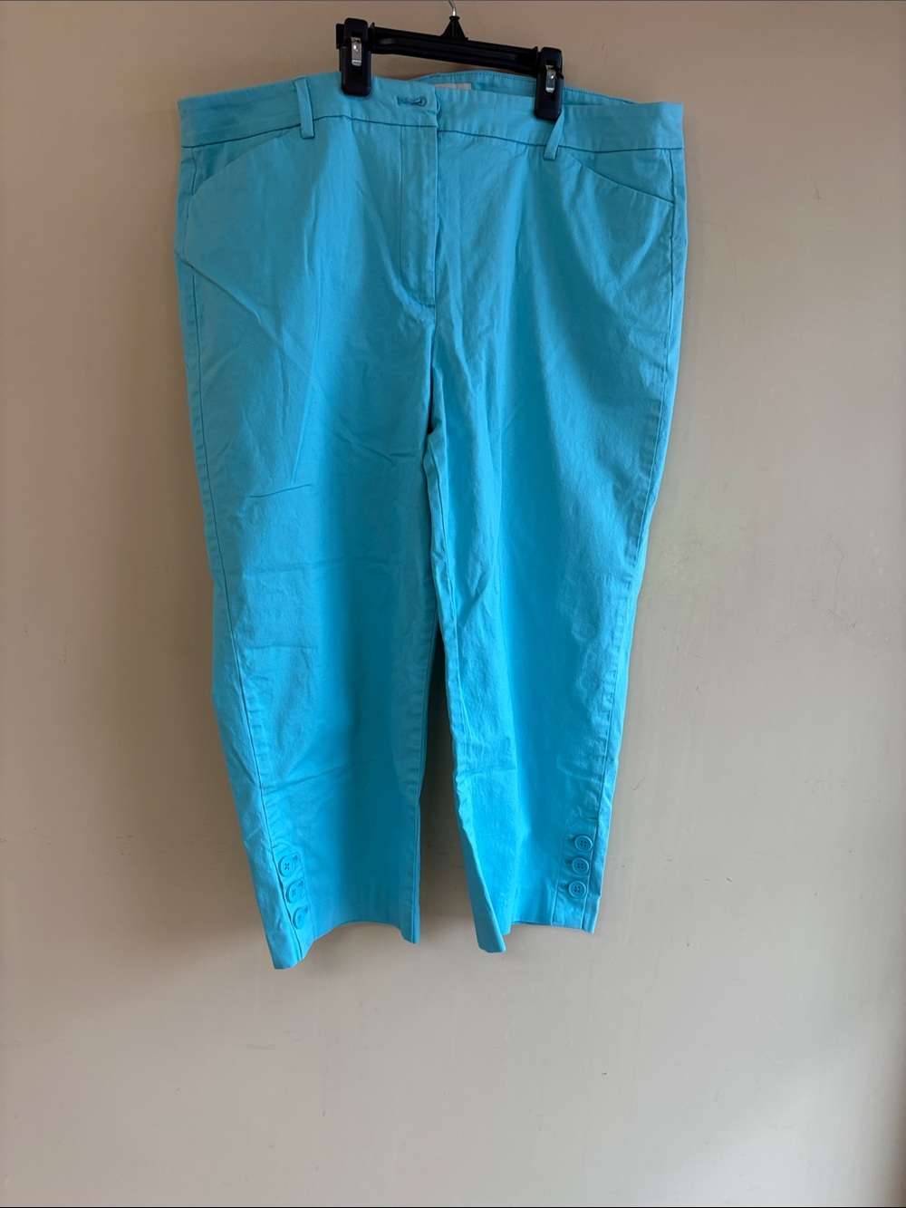 Talbots Turquoise Capris